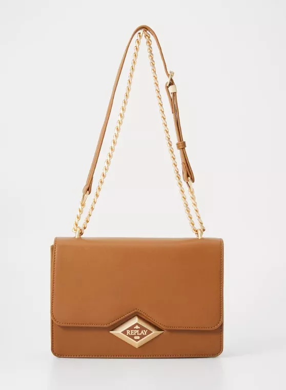 Crossbody kabelka s originálními popruhy, Replay, 1 547 Kč