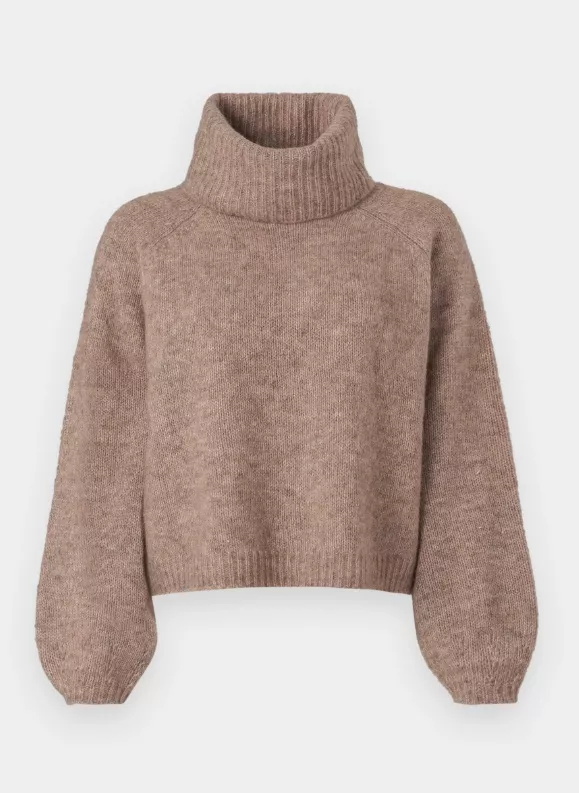 Béžový pulovr s rolákem, ONLY, 960 Kč