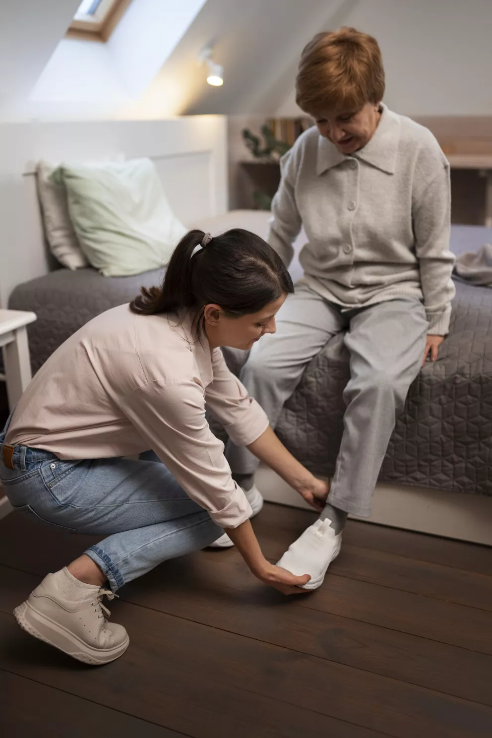 ženy, matka, dcera, péče, pomoc, zdraví