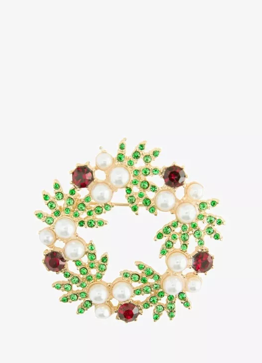 Sváteční brož ve tvaru věnce, Next, 380 Kč