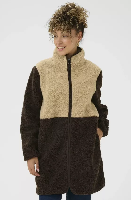 Dlouhá fleecová bunda, Love Copenhagen, 1 560 Kč