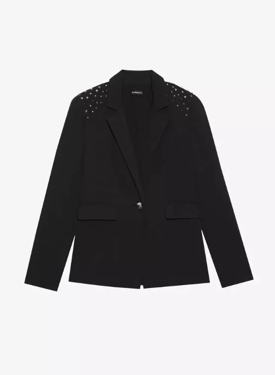 Dlouhé sako s kamínky, Even&Odd, 1 440 Kč