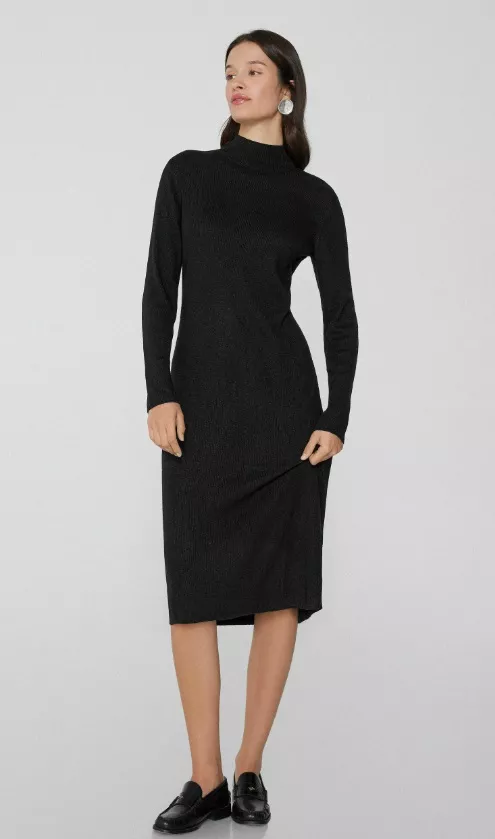 Černé pletené šaty, Tezenis, 979 Kč