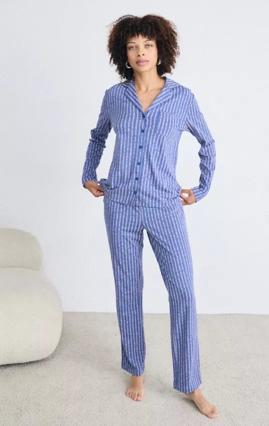 Dámské pyžamo s pruhy, LASCANA, 780 Kč
