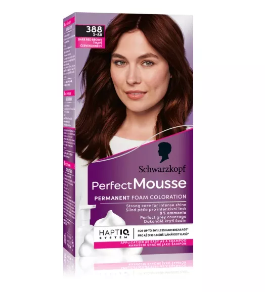 Červenohnědá permanentní barva na vlasy, Schwarzkopf, 159 Kč