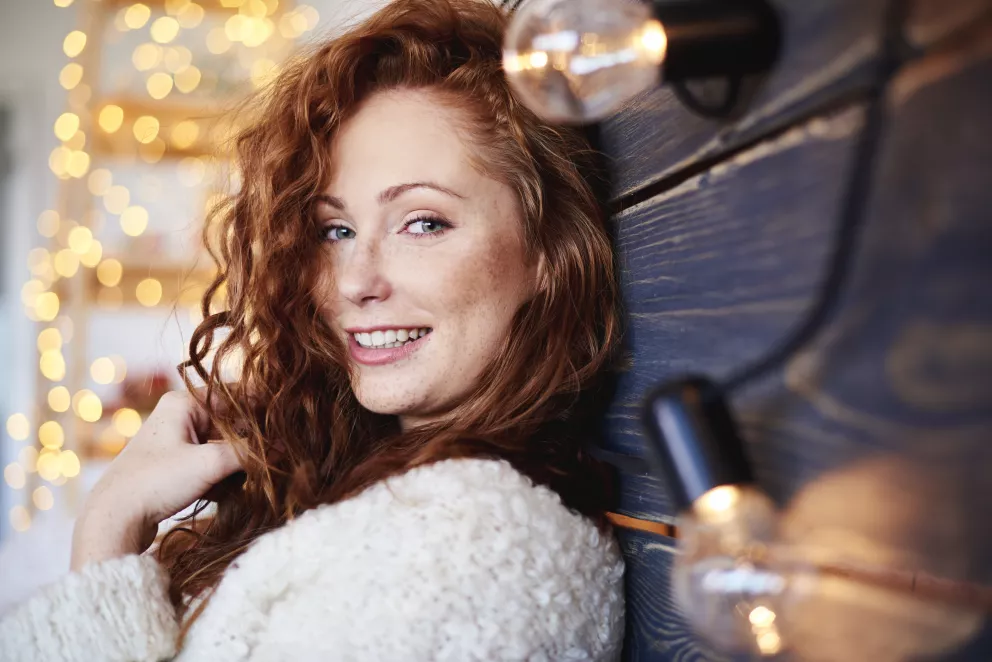 žena s krásnou pletí