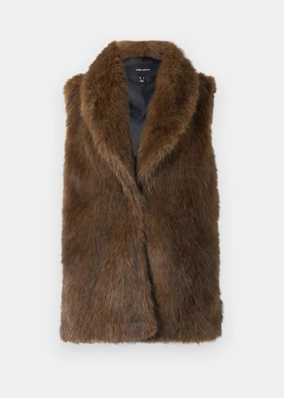 Huňatá vesta, Vero Moda, 1 800 Kč