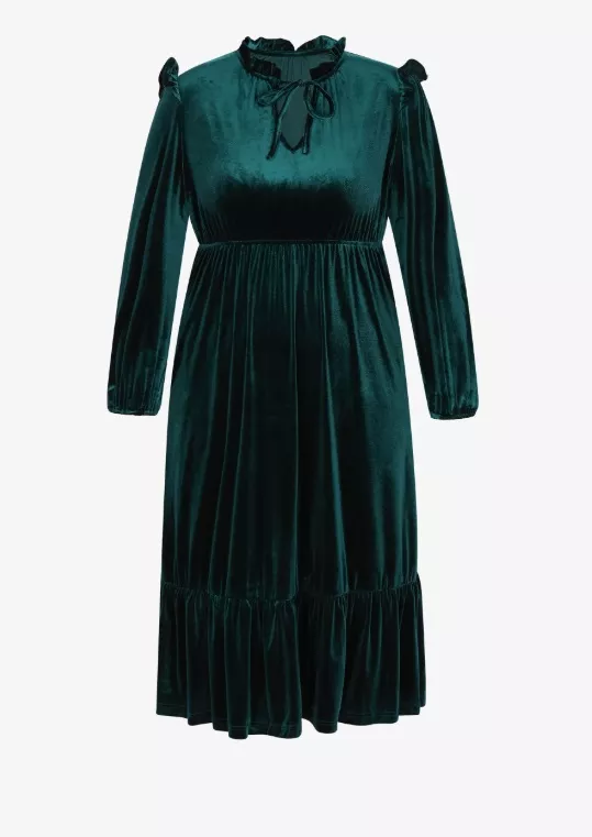 Sametové šaty Plus Size, faina, 2 999 Kč