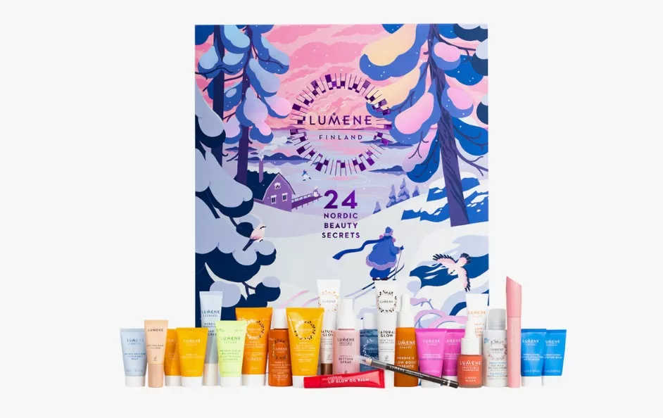 Adventní kalendář pro péči o pleť, Lumene, 2 868 Kč