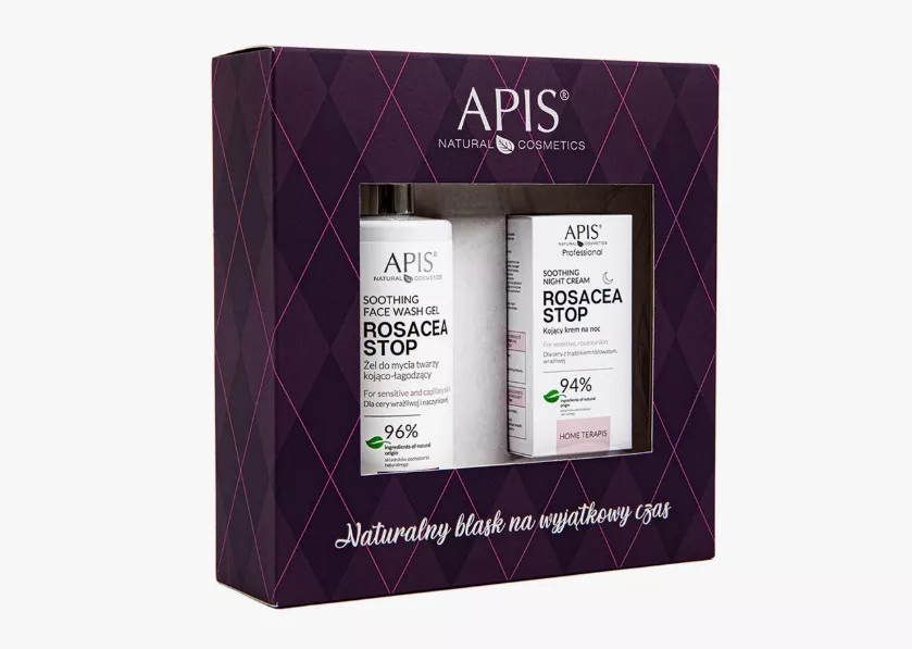 Dárková sada proti začervenání pleti, Apis Natural Cosmetics, 316 Kč