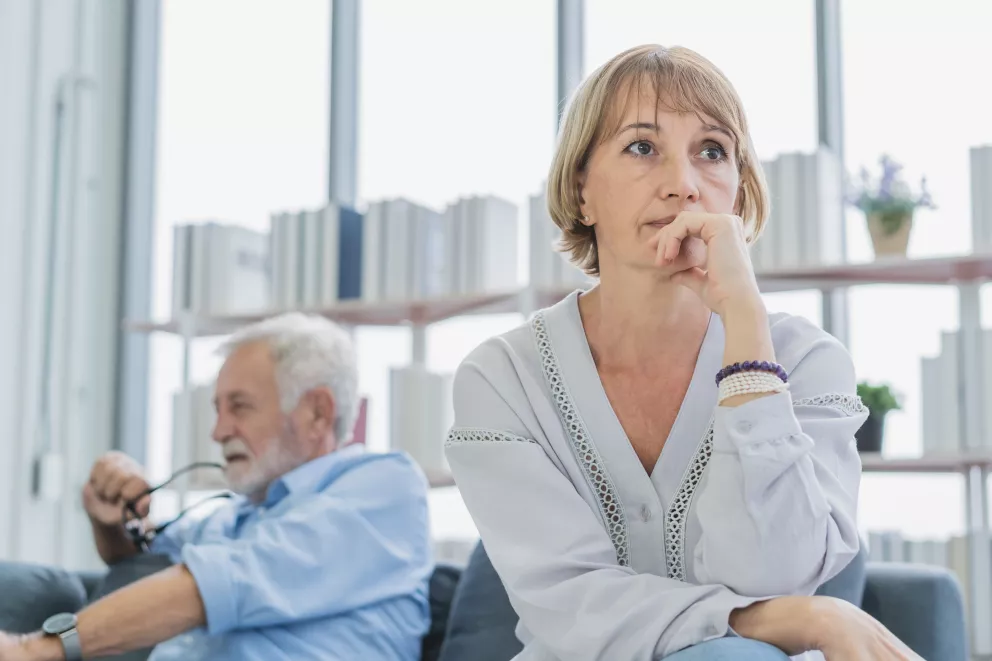 žena, muž, manželství, problém, stereotyp, nezájem