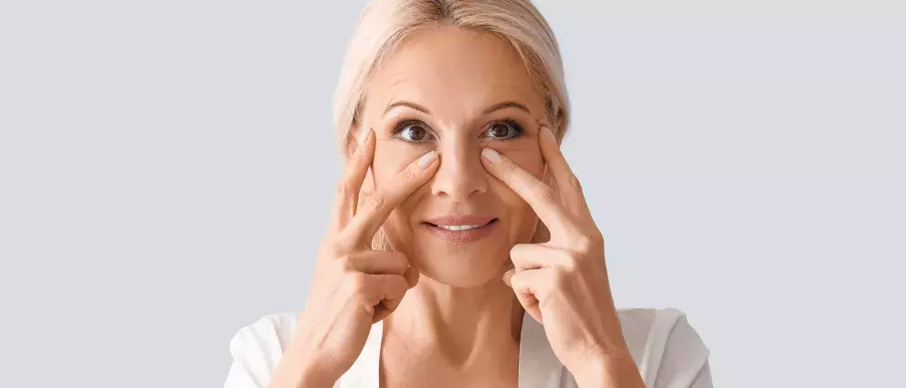 obličejová jóga žena