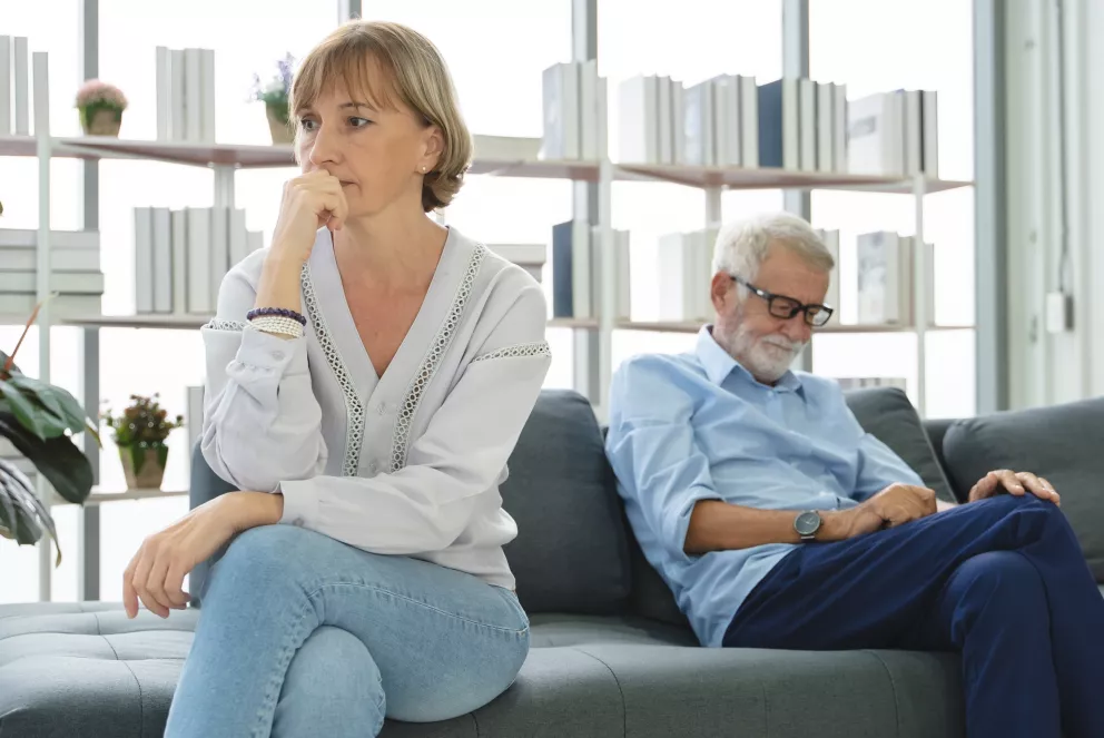 žena, muž, manželství, problém, stereotyp, nezájem