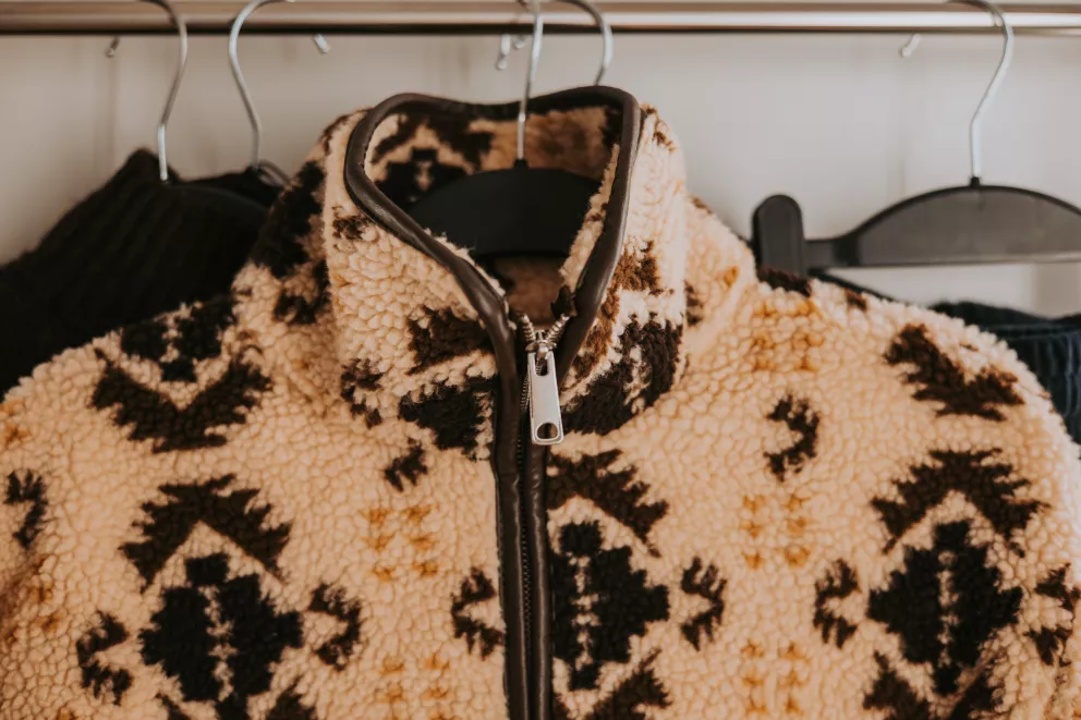 boho chci fleecová bunda