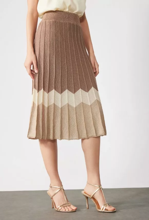 Vzorovaná plisovaná sukně, Anna Field, 712 Kč
