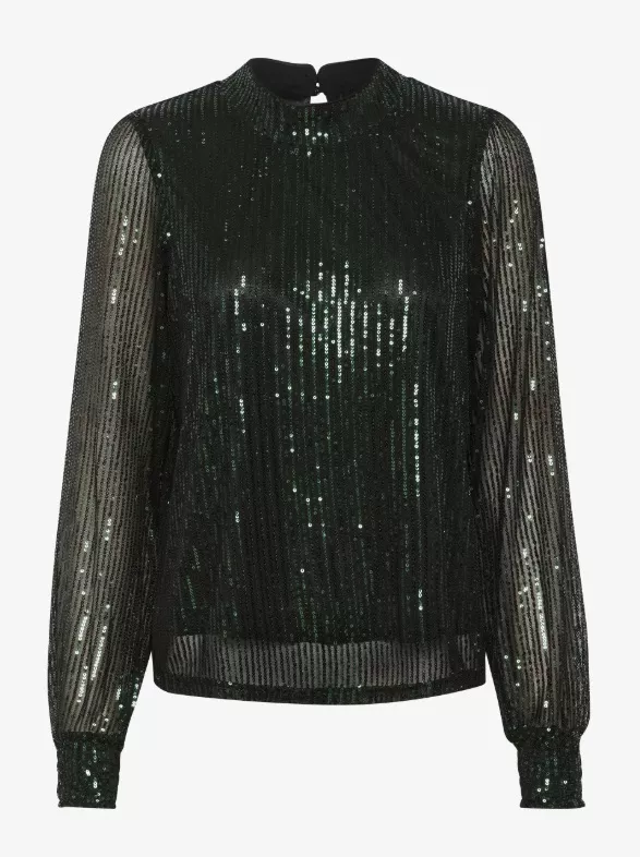 Halenka s jemnými flitry, Kaffe, 910 Kč