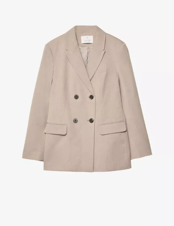 Béžové sako, Stradivarius, 999 Kč