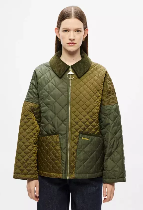 Dvoubarevná prošívaná bunda, Barbour, 6 700 Kč