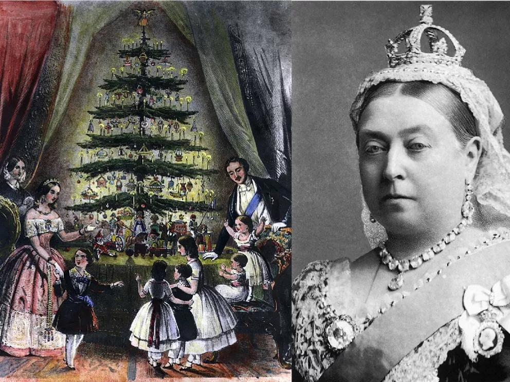 Královna Viktorie a její Vánoce