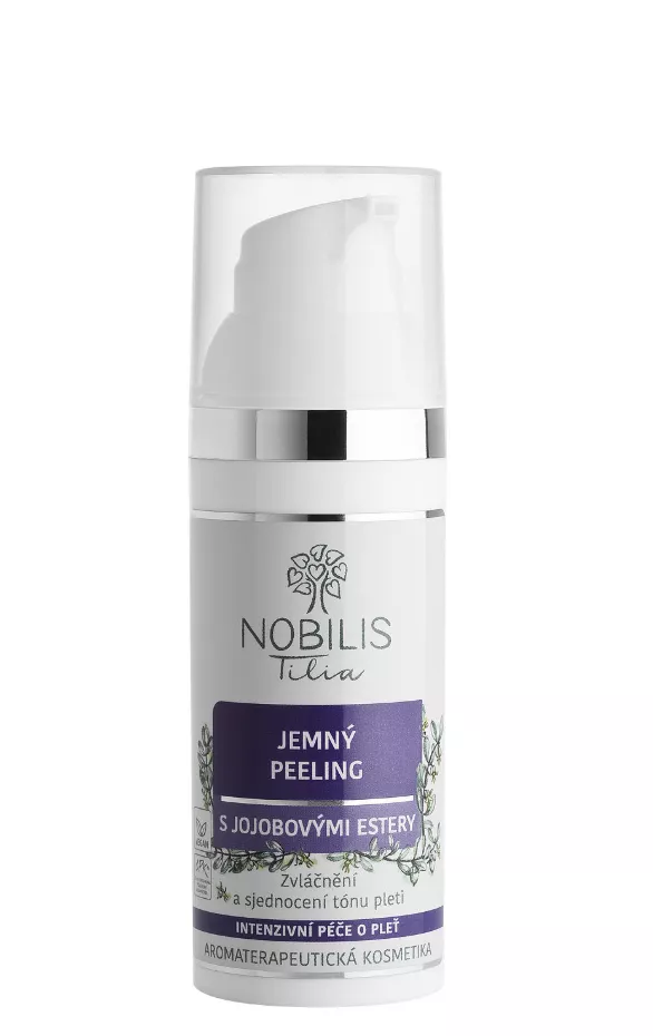 <p>Jemný peeling s jojobovými estery, Nobilis Tilia, 319 Kč</p>
