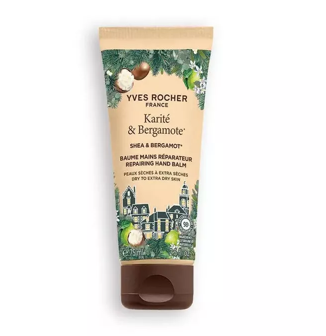 Vyživující balzám pro velmi suché ruce Karité & bergamot