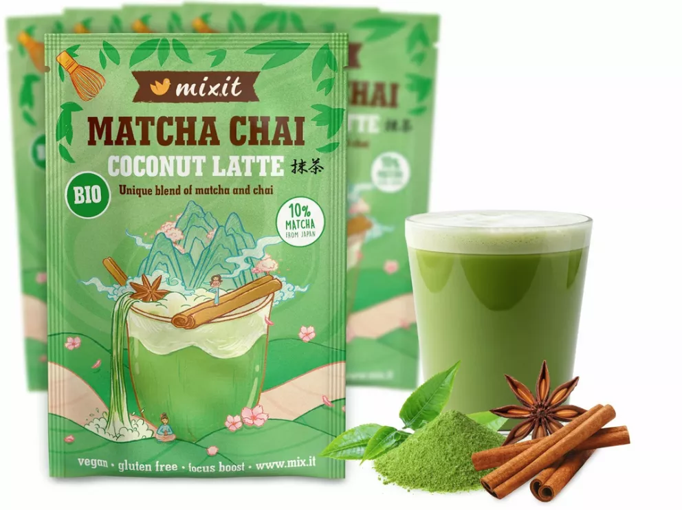 BIO Matcha Chai Coconut Latte