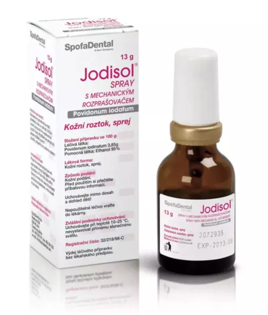 <p>Dezinfekce Jodisol, 95 Kč</p>
