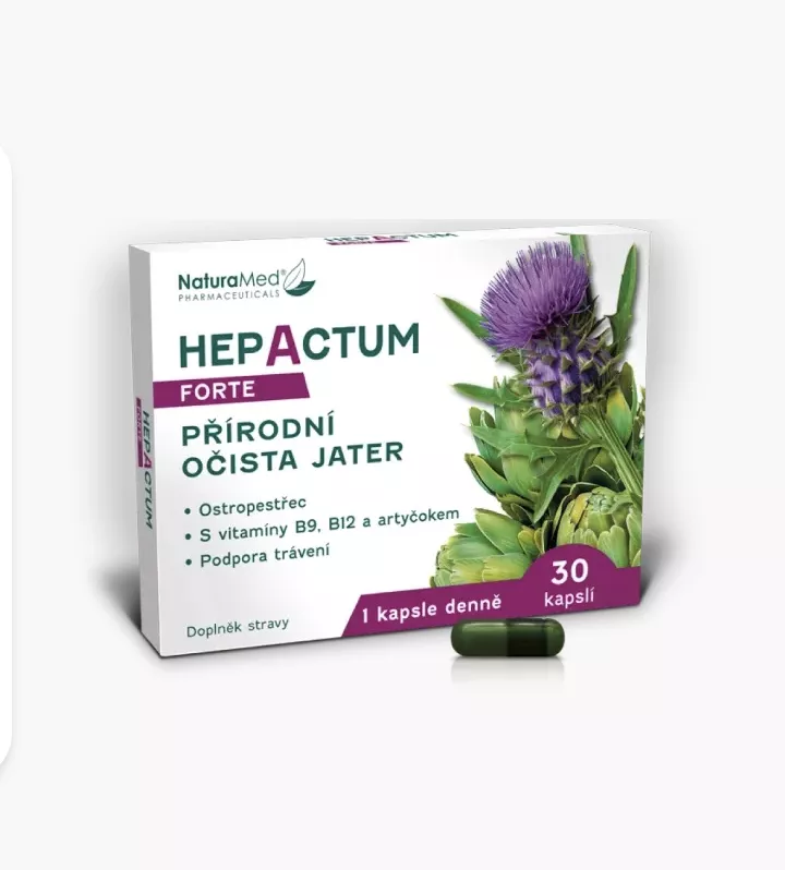 <p>Přírodní očista jater Hepactum</p>
