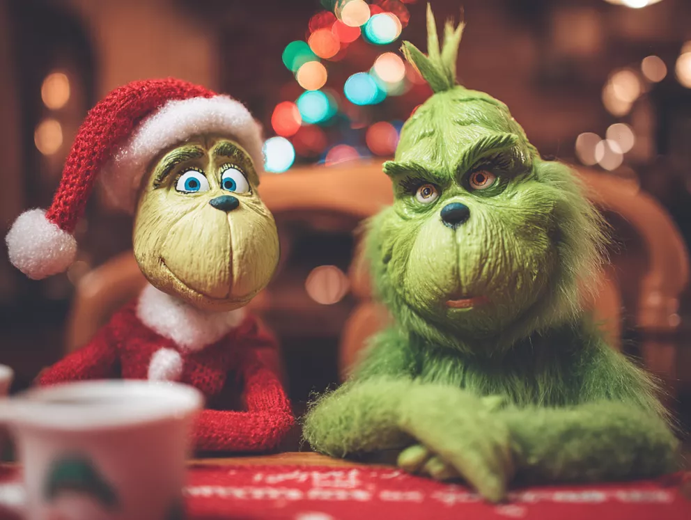 Milovník Vánoc a Grinch