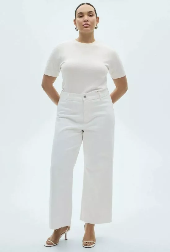 Široké džíny, Mango, 899 Kč