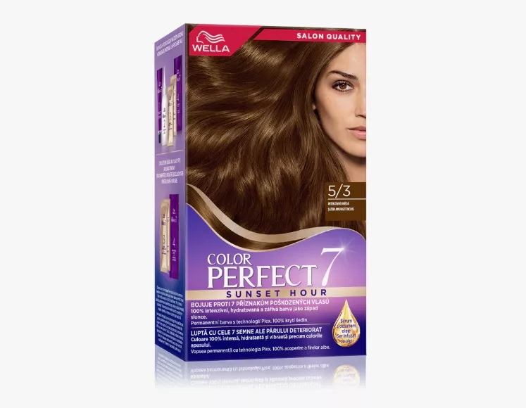 Hnědá barva na vlasy, Wella, 172 Kč