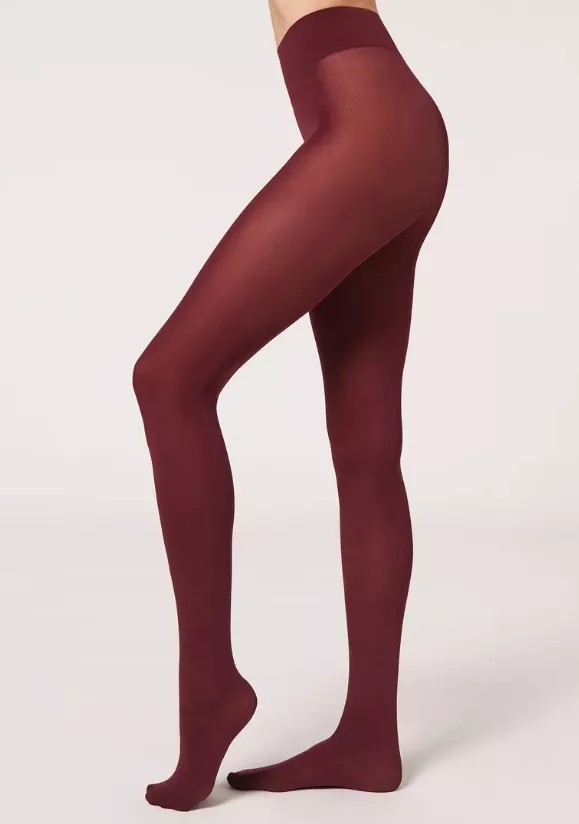 Bordó punčocháče, Calzedonia, 265 Kč