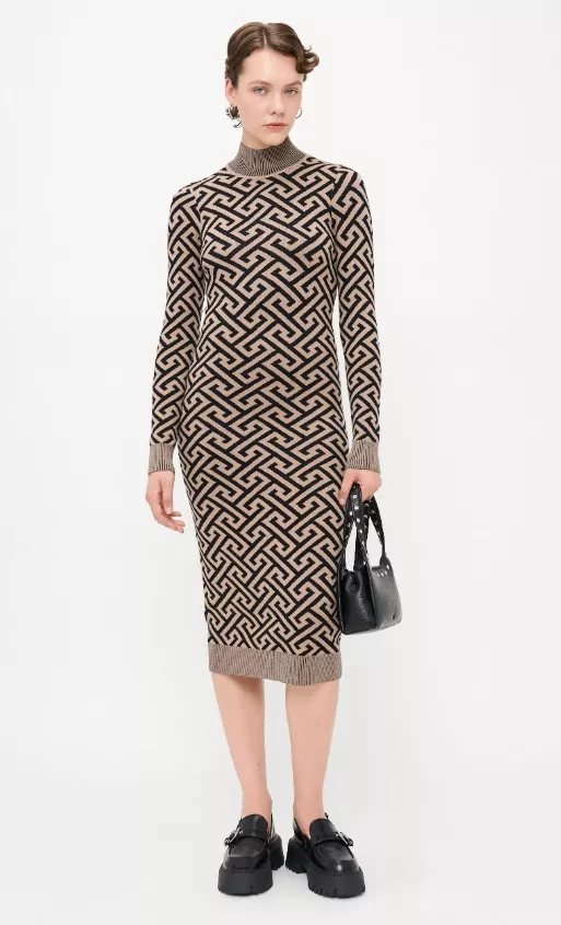 Pouzdrové vzorované šaty, Vero Moda, 1 224 Kč