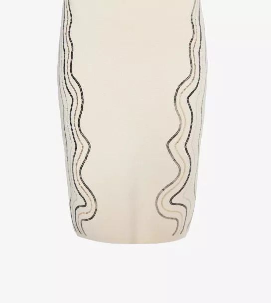 Pouzdrová sukně se zdobením, faina, 1 199 Kč