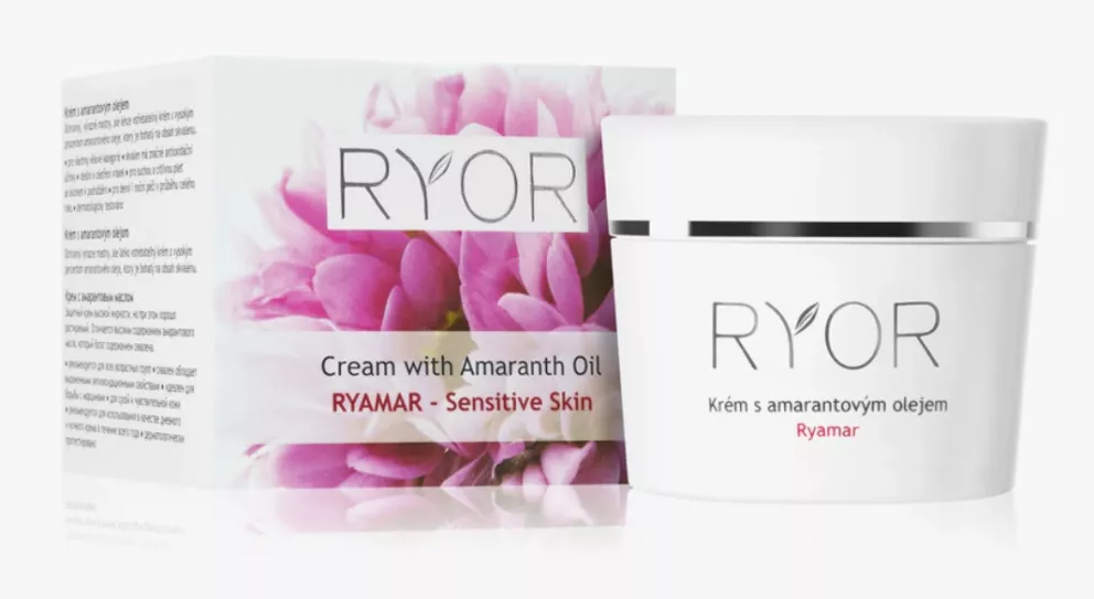 Koncentrovaný hydratační krém pro velmi citlivou pleť, RYOR, 170 Kč