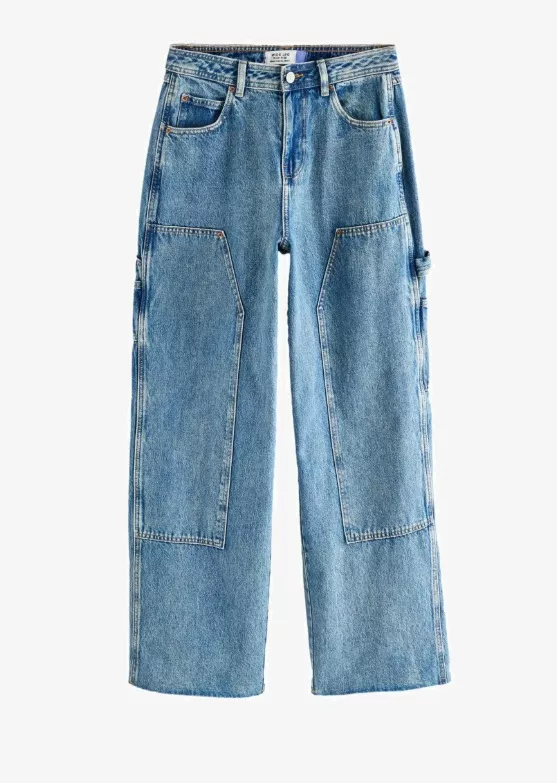 Džíny s lehkým plísňovým efektem, Next, 830 Kč