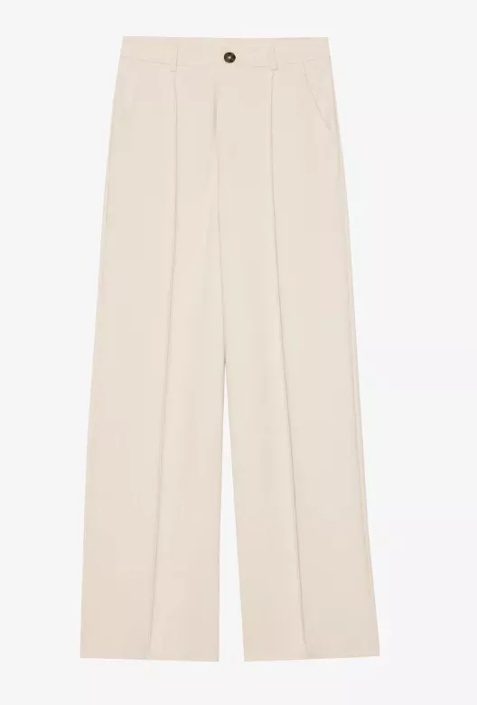 Volné kancelářské kalhoty s puky, Even&Odd, 455 Kč