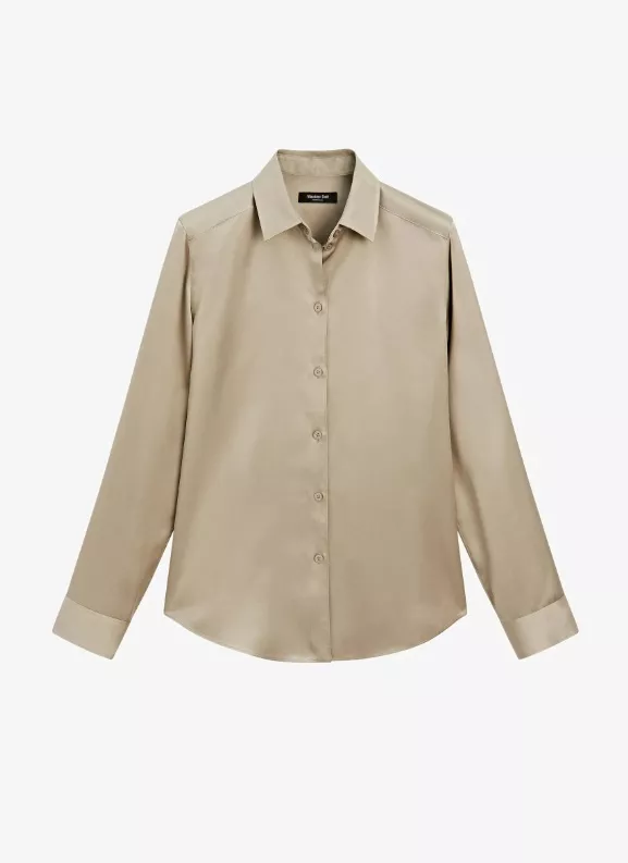 Saténová halenka, Massimo Dutti, 1 599 Kč