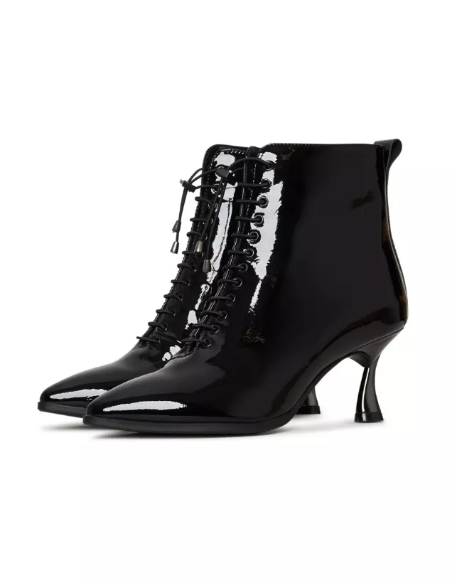 Šněrovací boty na podpatku, Cesare Gaspari, 2 181 Kč
