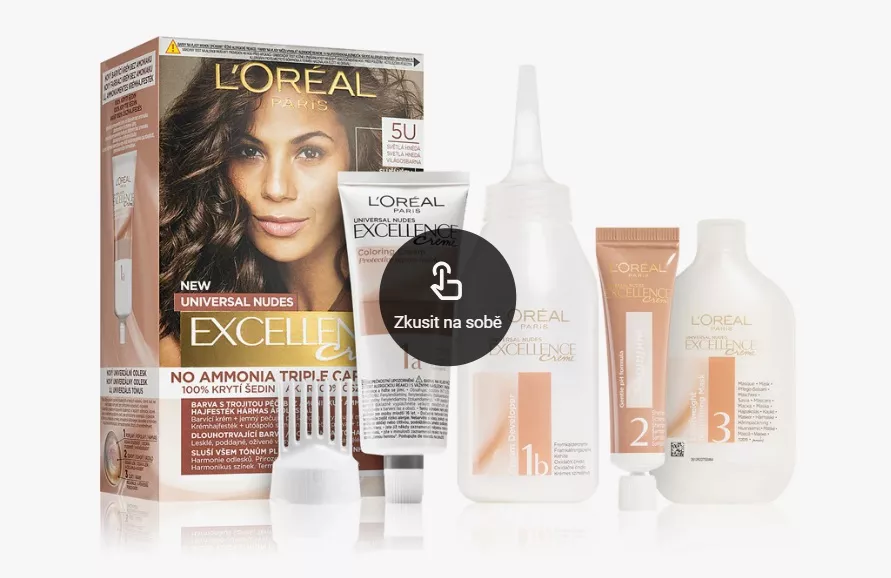 Permanentní barva na vlasy, L’Oréal Paris, 203 Kč