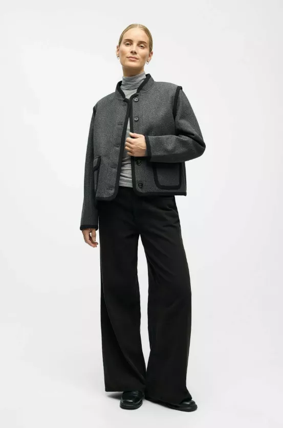 Vlněný kabátek do pasu, Object, 1 957 Kč