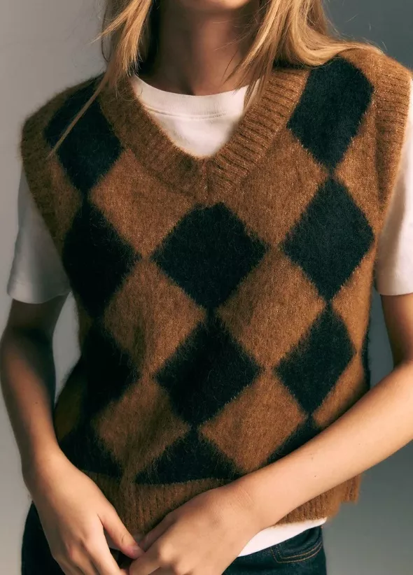 Vlněná vesta, Stradivarius, 649 Kč