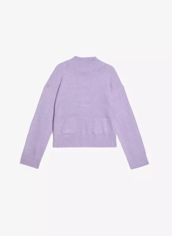 Levandulový rolák s kapsami, Marks & Spencer, 491 Kč