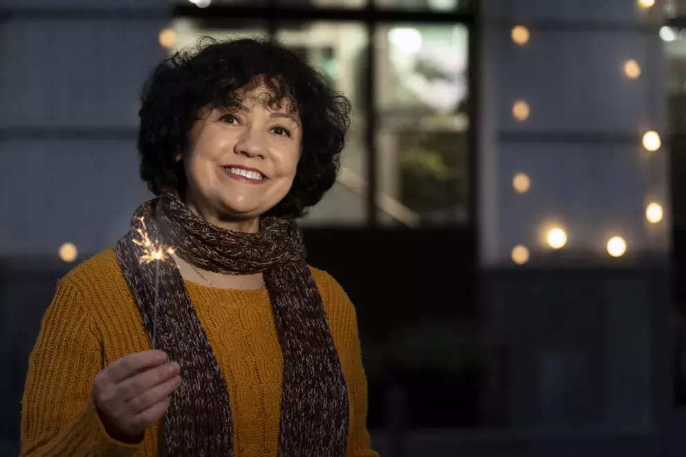 žena, rodina, problémy, vánoce, rozhodnutí