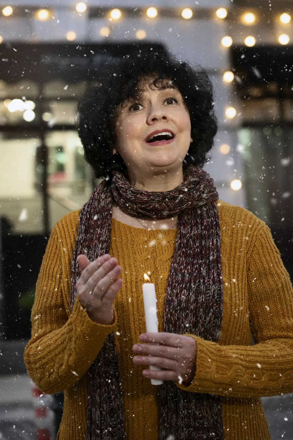 žena, rodina, problémy, vánoce, rozhodnutí