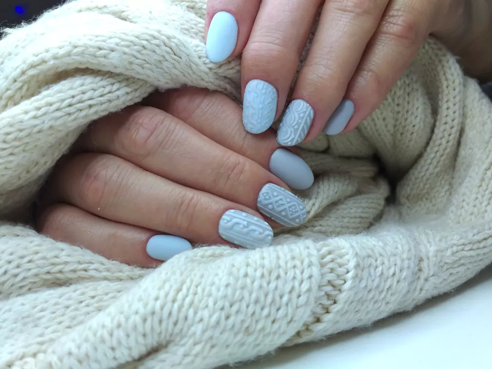 manikúra na zimní dny