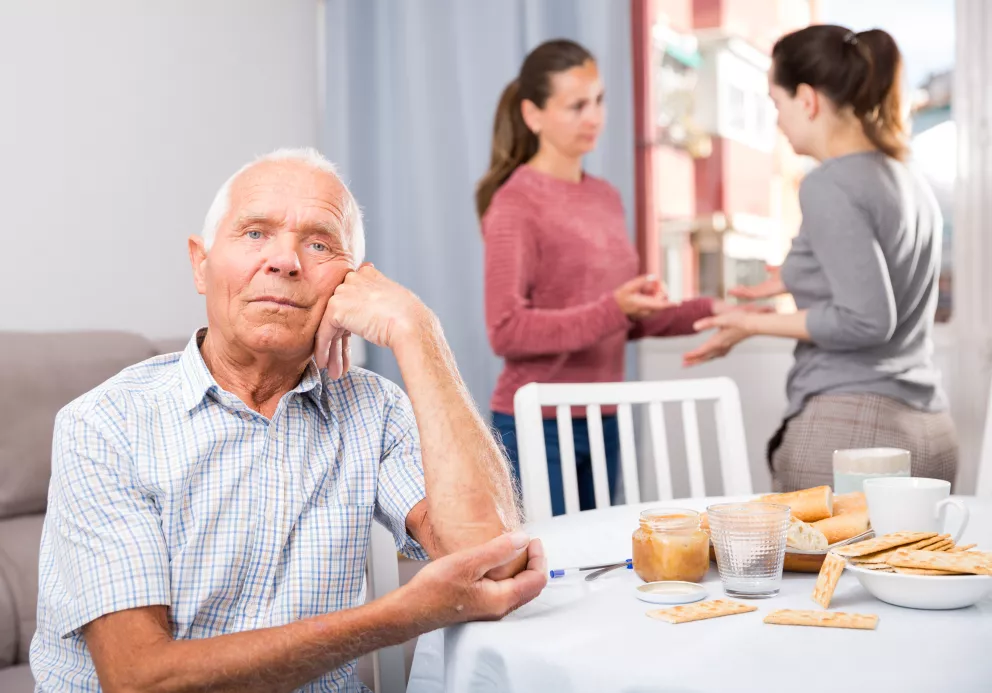 muž, žena, otec, dcera, péče, nezájem, pomoc