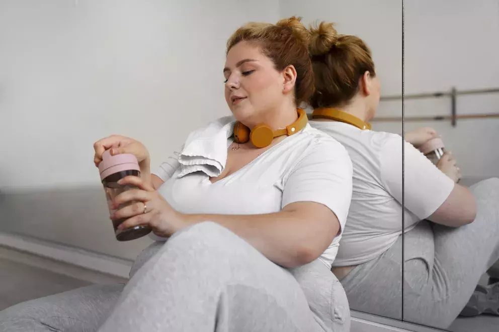 žena, nový rok, předsevzetí, pevná vůle, trpělivost