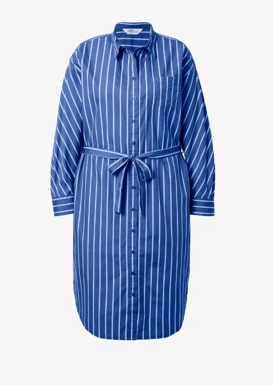 Pruhované šaty s vázáním v pase, Studio Untold, 1 264 Kč