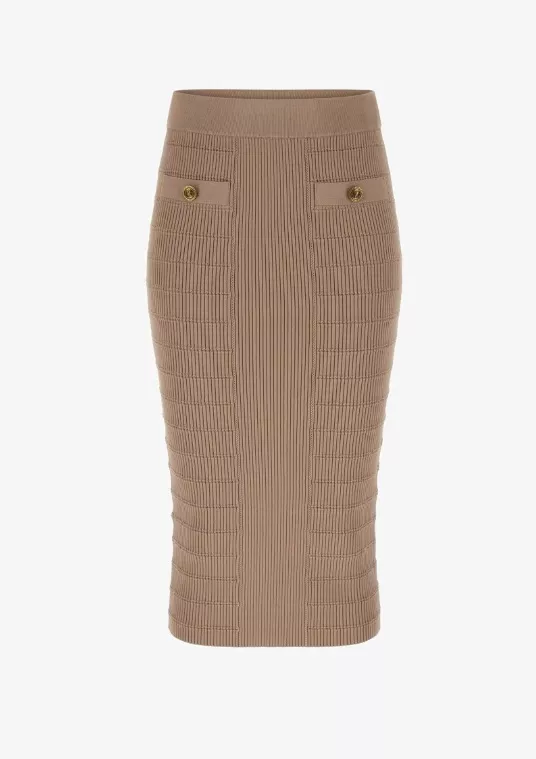 Pletená pouzdrová sukně, Guess, 1 710 Kč